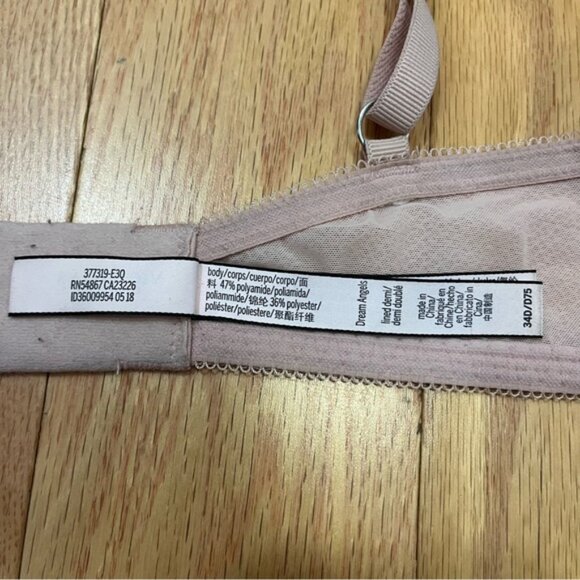 Victoria  ecret ream ngels ined ight ink emi ra - Picture 7 of 10